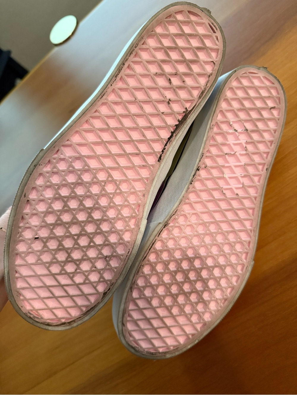 Vans Classic Slip-On Pastel Colorblock Suede Sneakers Women’s - Picture 7 of 7